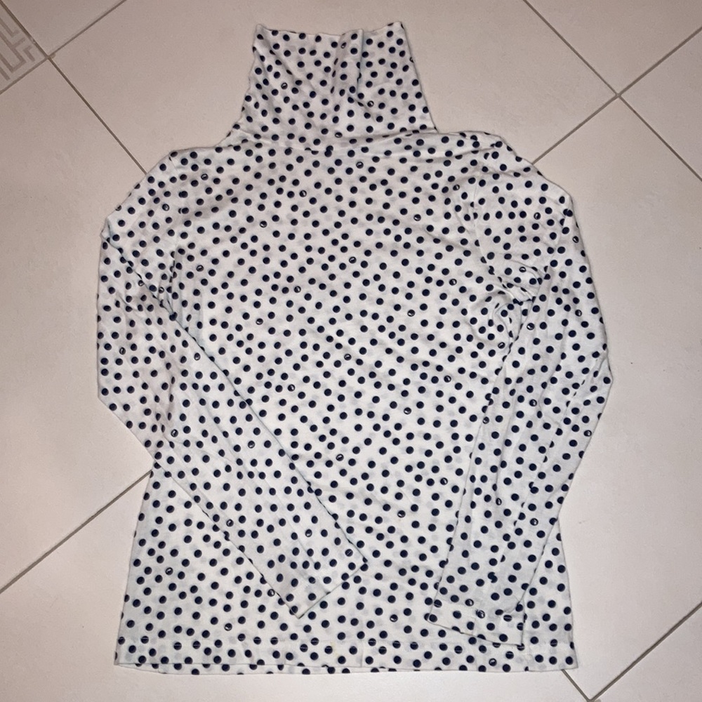Vineyard Vines Polka Dot Turtleneck XS
